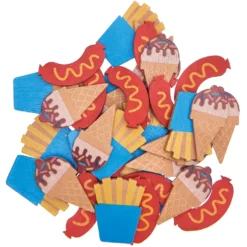 Wooden Confetti - Snack Time
