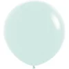 36" Big Round Balloon Chalk Pastel Green