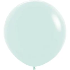 36" Big Round Balloon Chalk Pastel Green