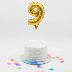 AMSCAN Balloon Number Cake Topper