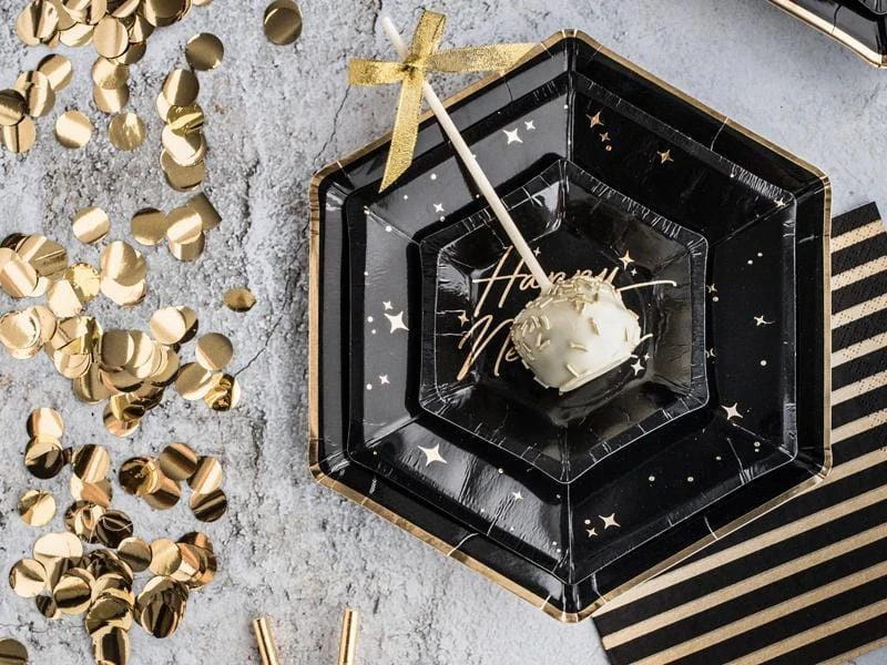 Black Magic Small Party Plates (6 Pack) - Image 3