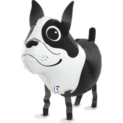 Boston Terrier Dog Friends Walker Balloon 38"