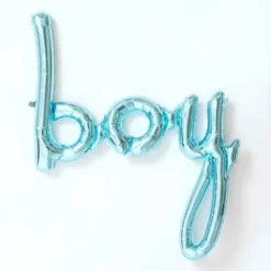Boy Script Balloon