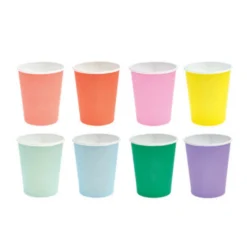 Happy Colour Mix Cups (8 Pack)