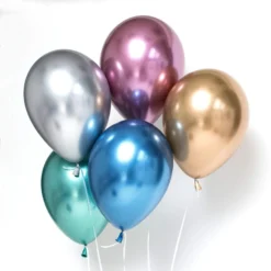 Mirror Balloons Assorted 11" (10 Pack)