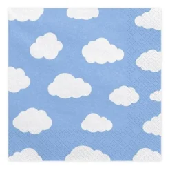 Cloud Party Napkins - Blue