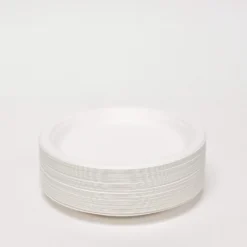 Compostable Bagasse Plates 7"