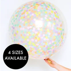 Confetti Balloons - Pastel Sundae