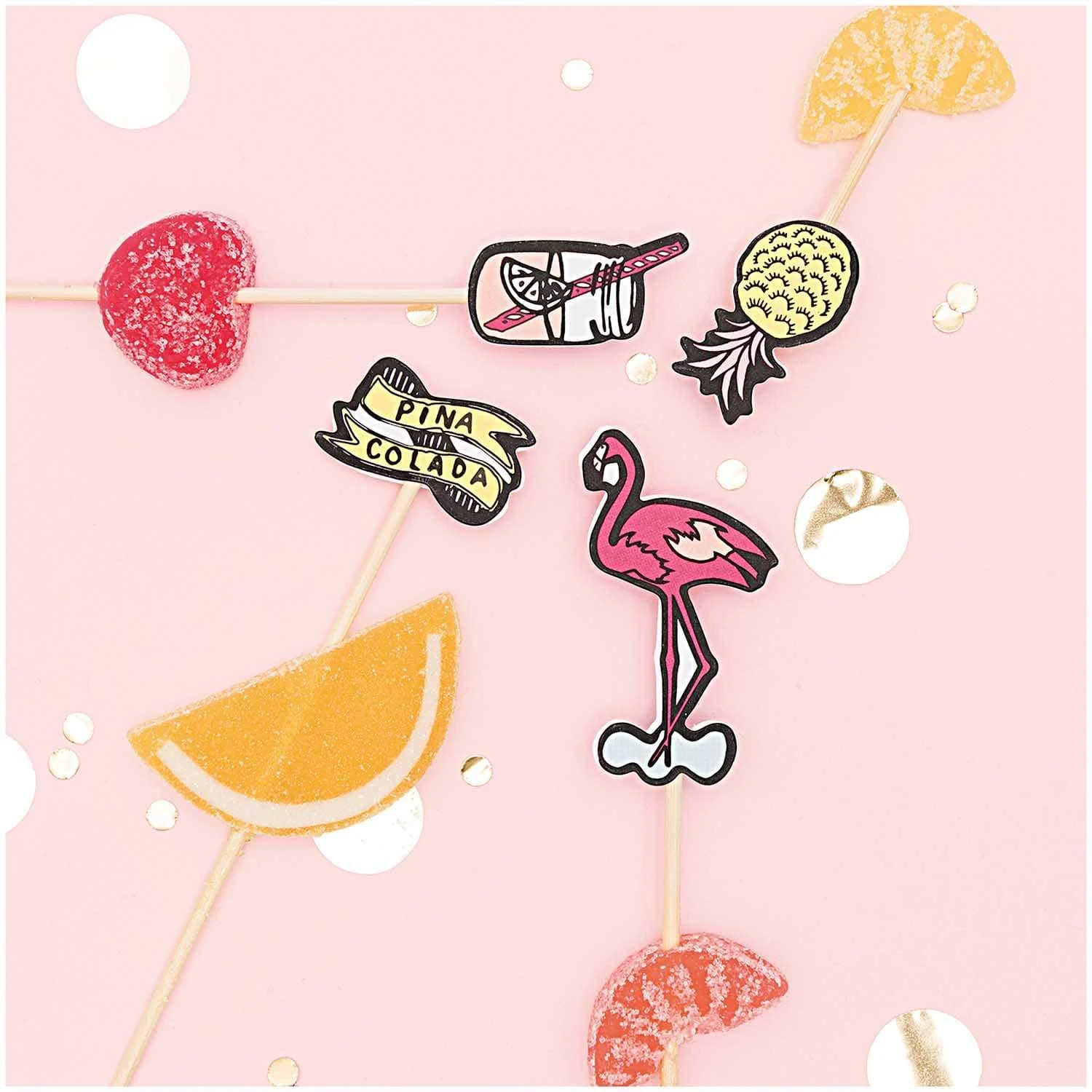 Drink Stirrers - Cocktail Mix (24 Pieces)