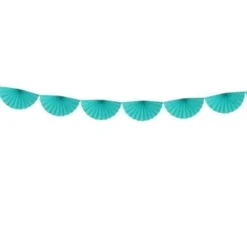 Fan Garland - Teal
