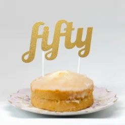 Fiftieth Birthday Cake Topper