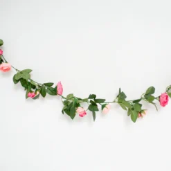 Ginger Ray Flower Garland - Rose Pink (2m)