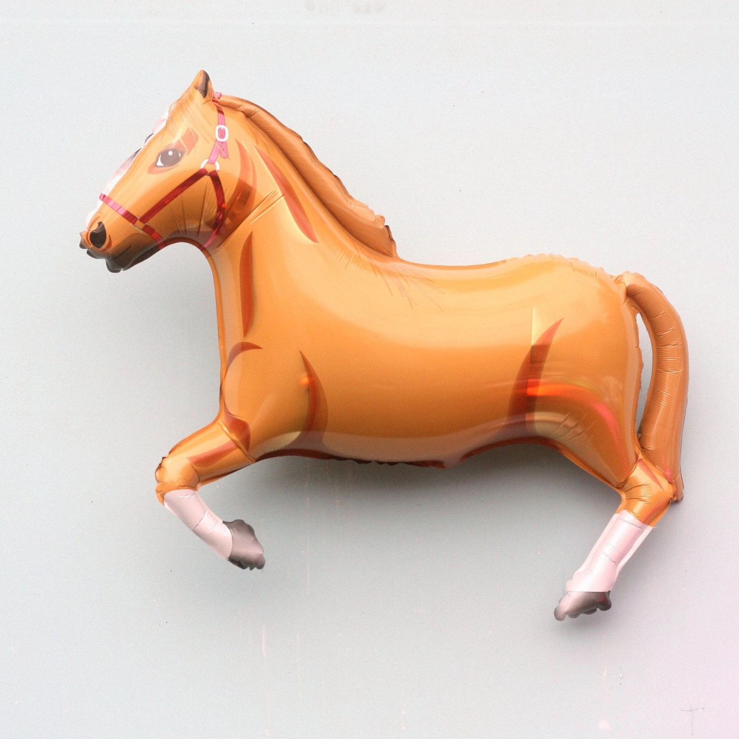 Giant Light Brown Horse Balloon - Image 3