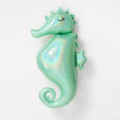 Anagram Giant Mint Seahorse Balloon 38"