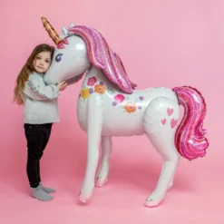 Anagram Giant Unicorn Airwalker Balloon - Magical (1.16m)