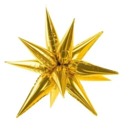 Gold Starburst Balloon (Large 95cm)