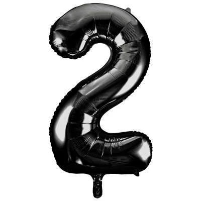 Unique Large Balloon Numbers - Black 34" - Image 8