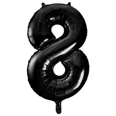 Unique Large Balloon Numbers - Black 34" - Image 14