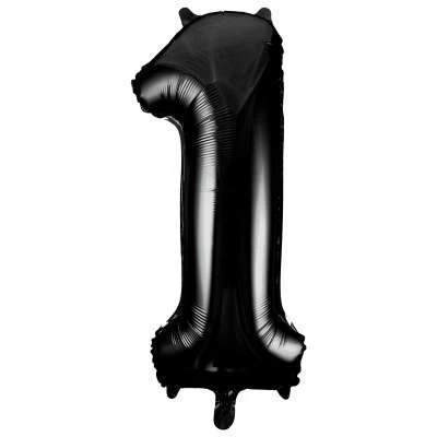Unique Large Balloon Numbers - Black 34" - Image 6