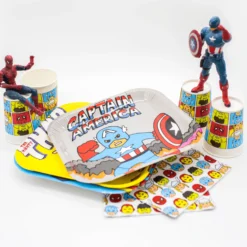 Marvel Avengers Large Plates (4 Pack)