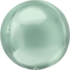AMSCAN Mint Orb Balloon 16"