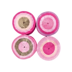 Mixed Crepe Streamer Set - Pretty Pinks