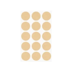 Round Kraft Sticker Labels (set Of 60)