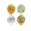 Mini Safari Print Mix Balloons (8 Pack)