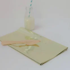 Unique Shiny Gold Plastic Tablecloth