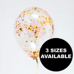 Sorbet Sprinkle Confetti Filled Balloons