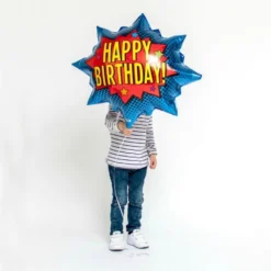 Super Hero Birthday Balloon 29"