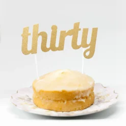 Creative Converting Thirtieth Birthday Cake Topper