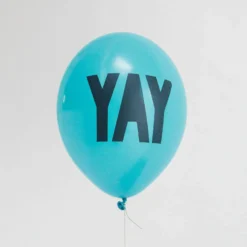 Yay Balloons Teal (5 Pack)
